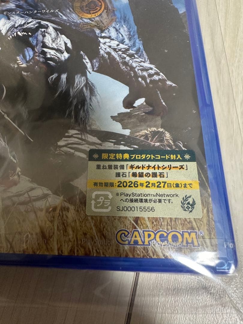 【新品未使用】モンハンワイルズ 限定特典付き