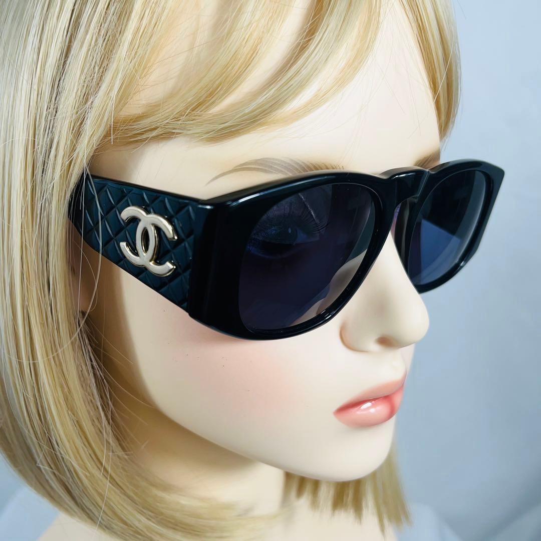 CHANEL シャネル　サングラス 　マトラッセ　ケース無し