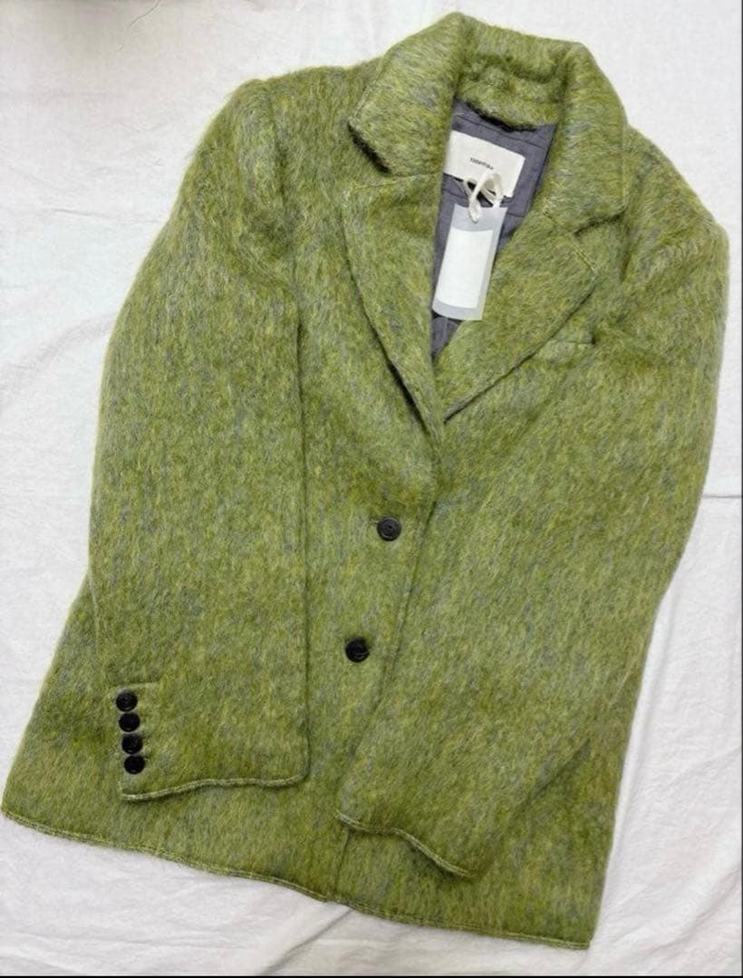 TODAYFUL Shaggy Over Jacket グリーン　38