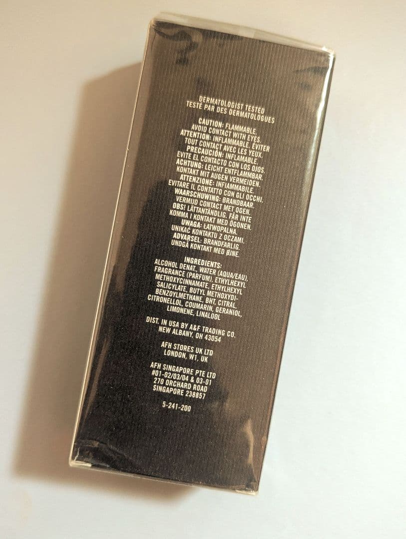 香水(男性用) Abercrombie & Fitch FIERCE COLOGNE 50mL