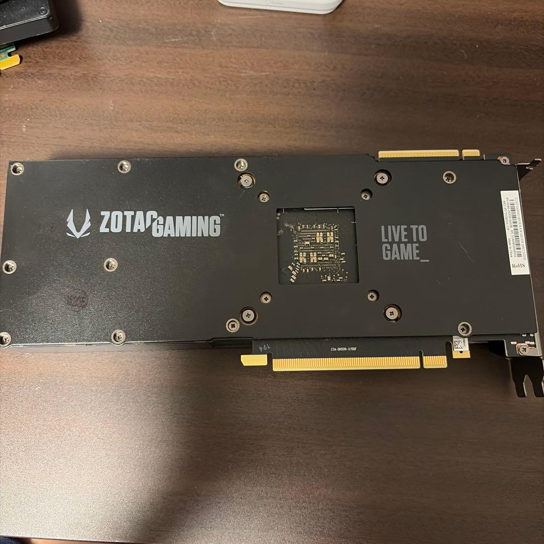 ZOTAC GEFORCE RTX 2080 8g グラフィックボード（動作品）