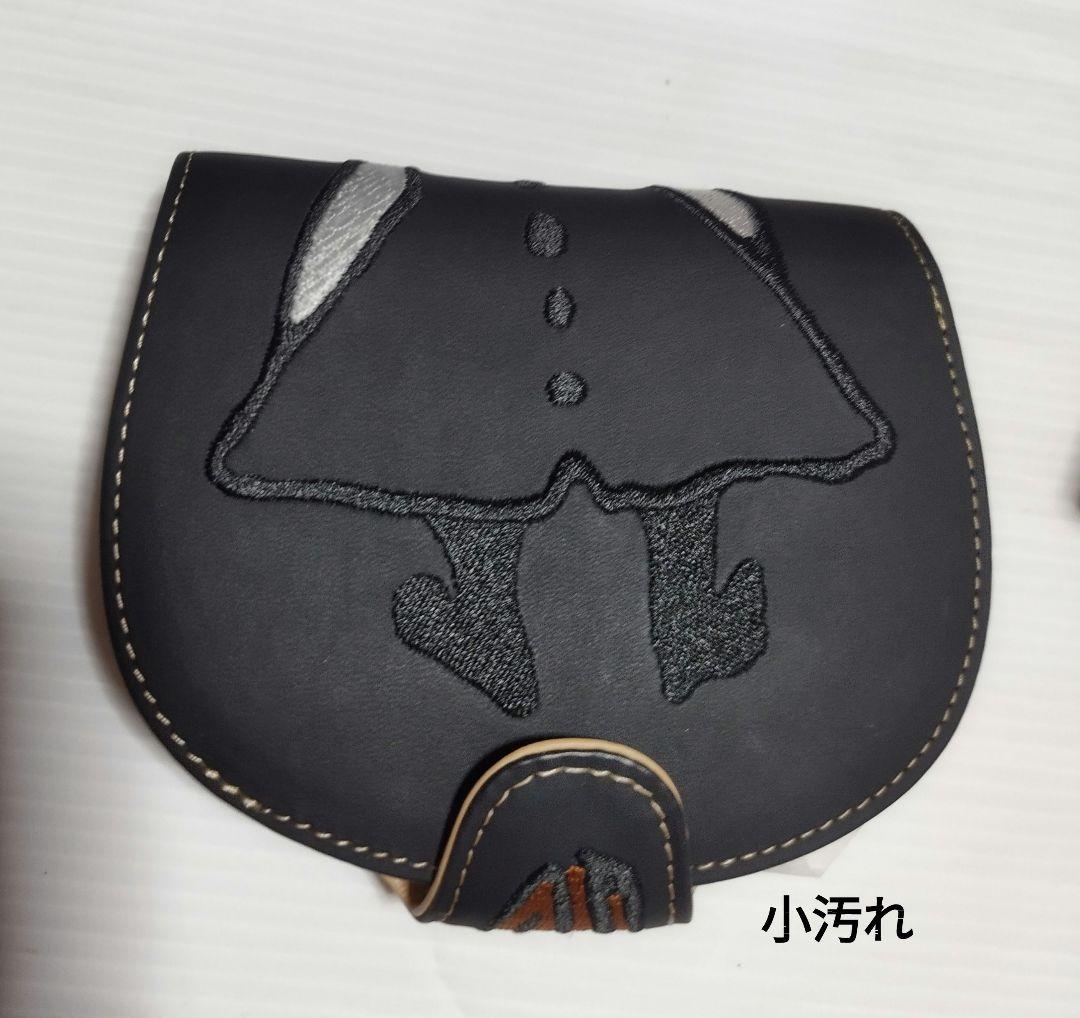 MOOMIN キタムラ コラボ リトルミイの二折り財布 ブラック