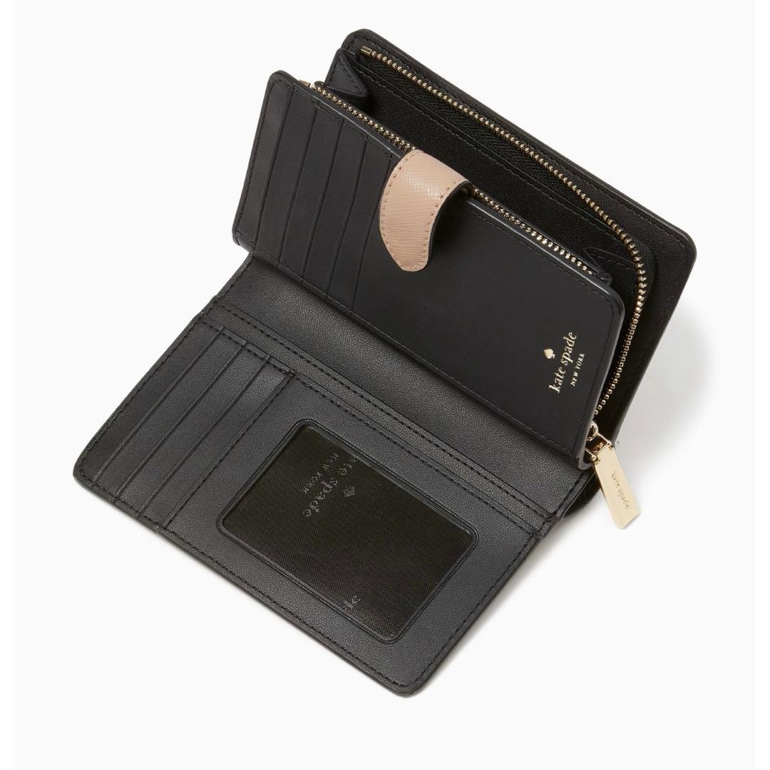 《新品未使用》kate spade ミディアムコンパクトウォレット⟡.·