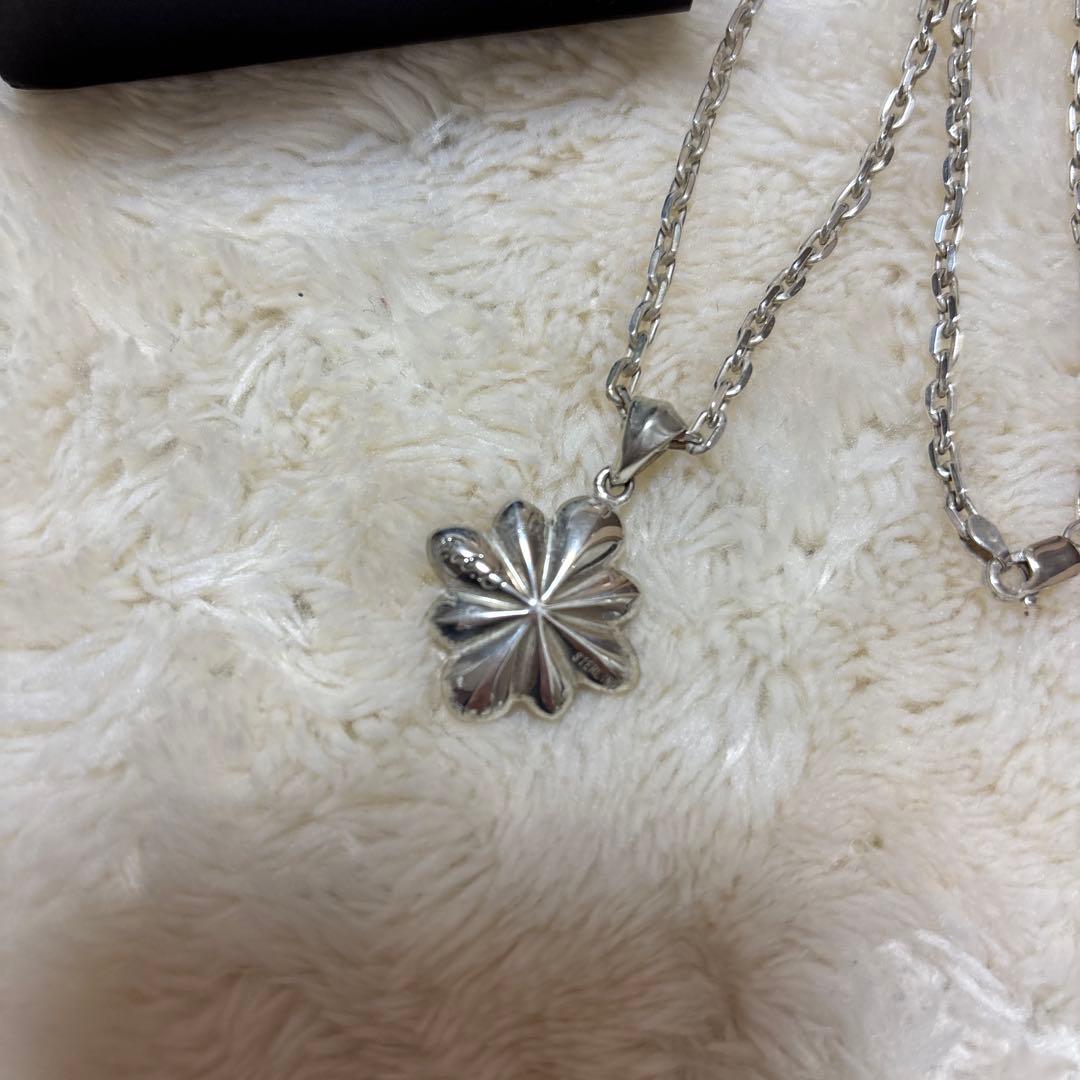 Silver Anthology Design クローバーネックレス