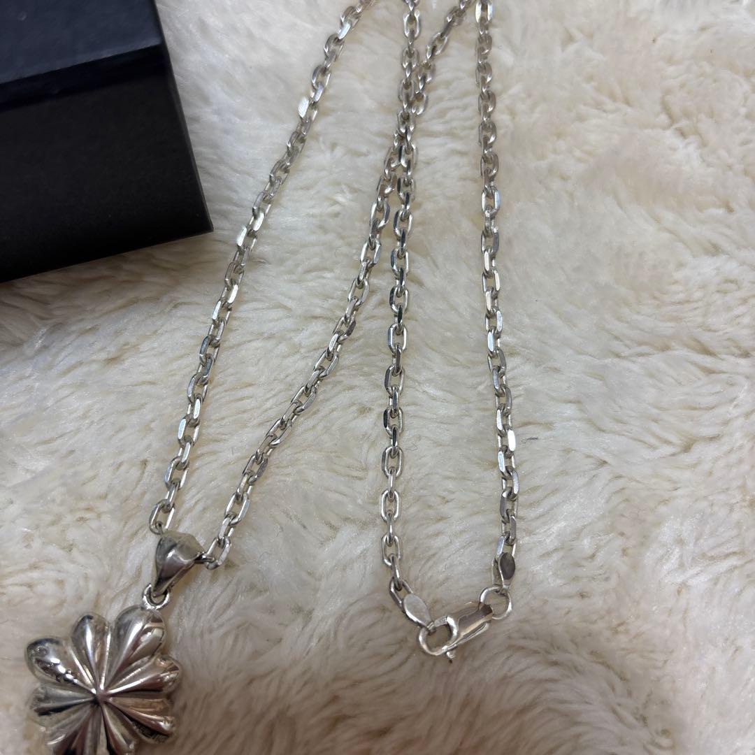 Silver Anthology Design クローバーネックレス