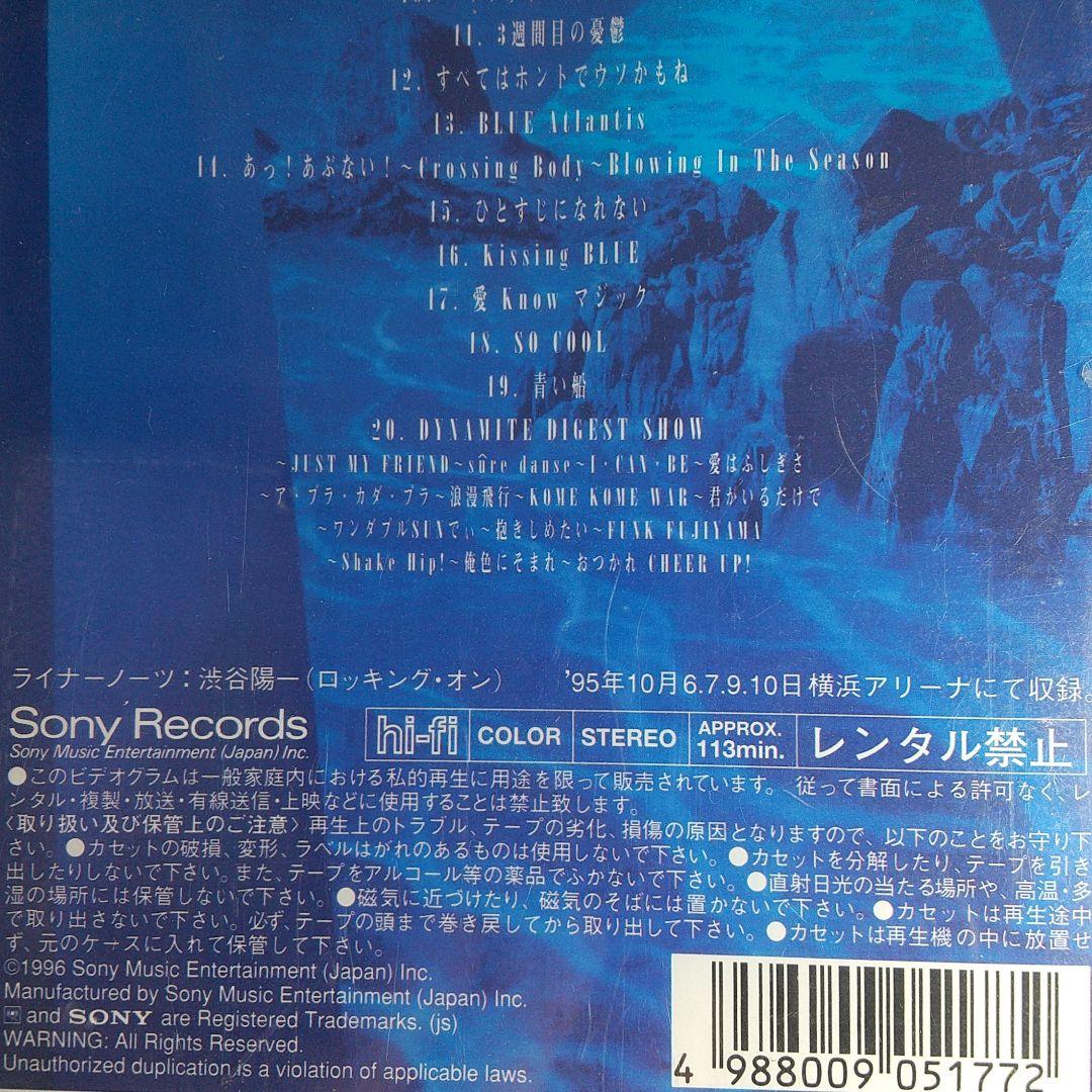 ［未開封］米米CLUB　OPERA BLUE　ライブビデオ　VHS