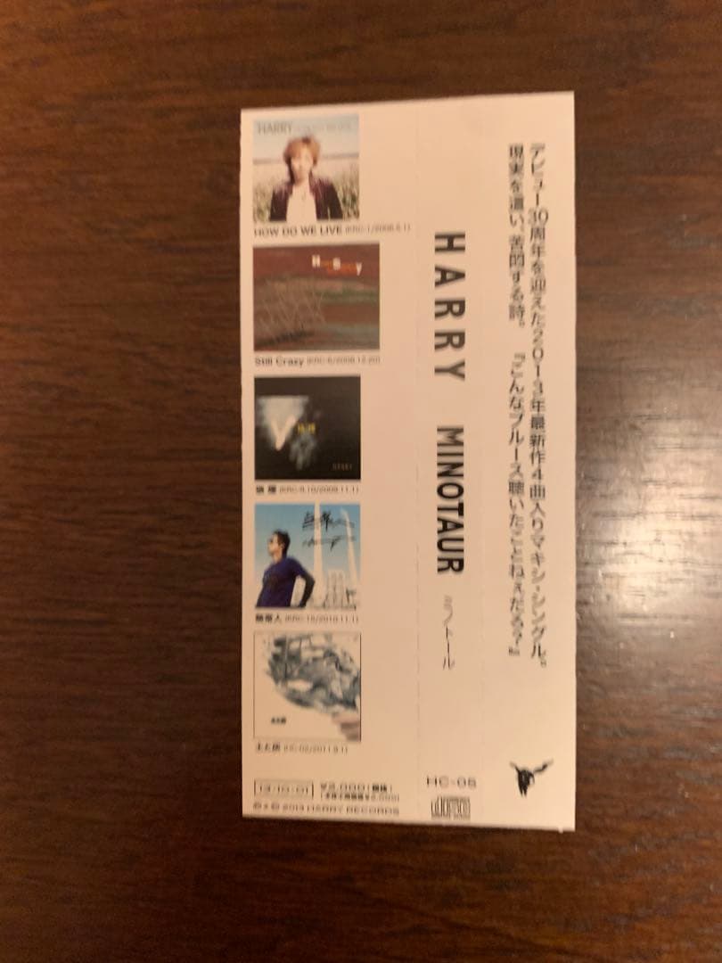 HARRY MINOTAUR 村越弘明　ストリートスライダーズ