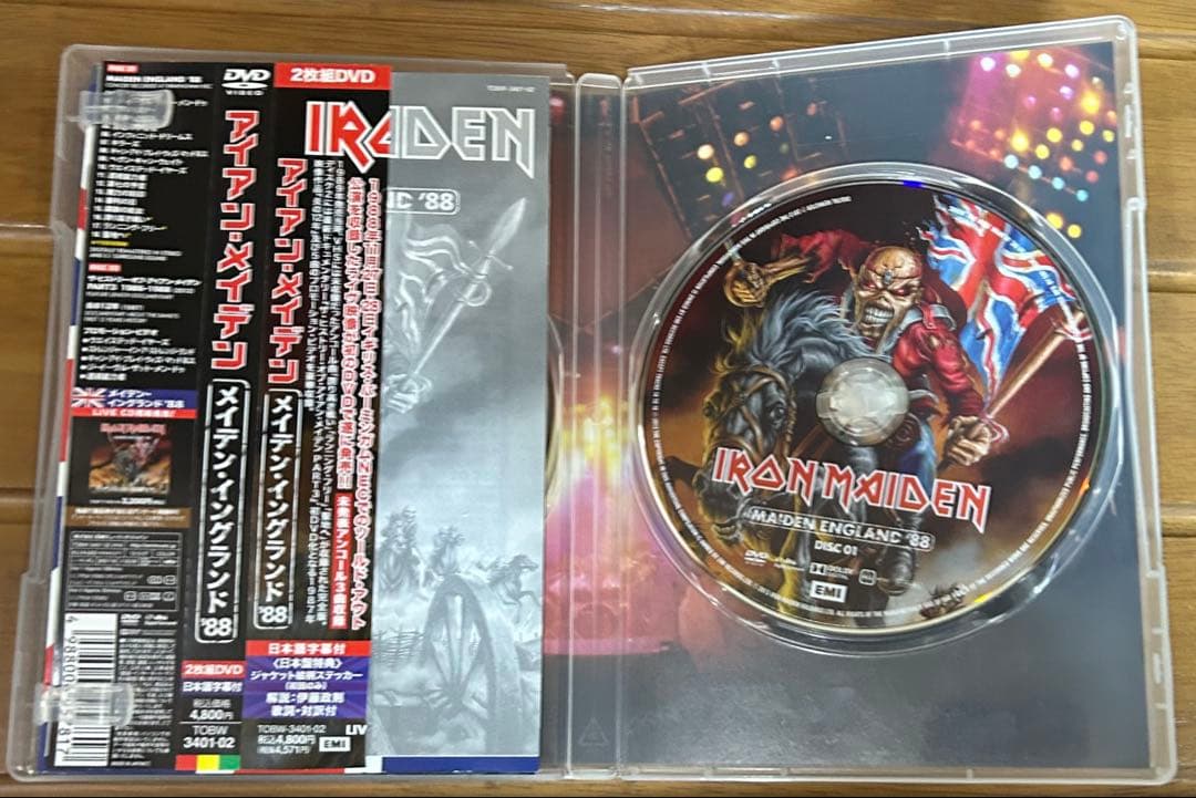 IRON MAIDENアイアンメイデン/DVD7枚組セット/ドラムスティック付き
