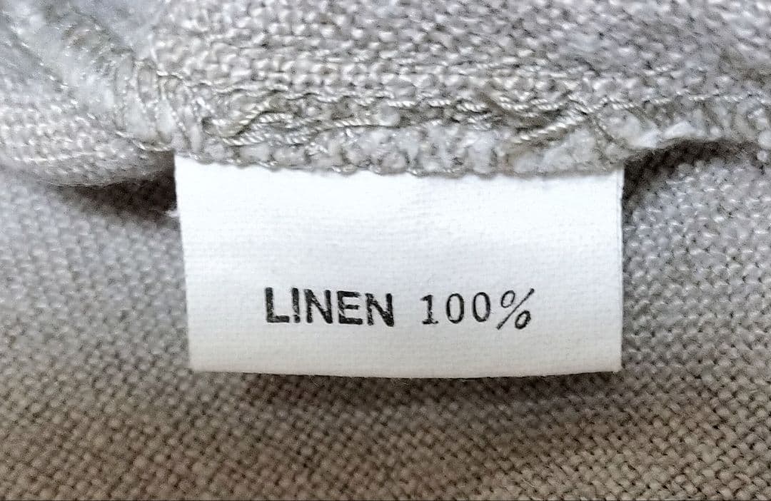 希少　BALANCE WEAR DESIGN　フーデッドプルオーバーリネンベスト