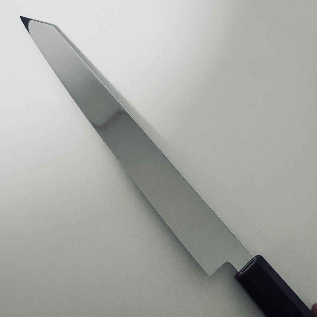 切付柳刃包丁 270mm 鏡面仕上げ 黒檀八角柄 刺身包丁 全鋼 和包丁 n.3