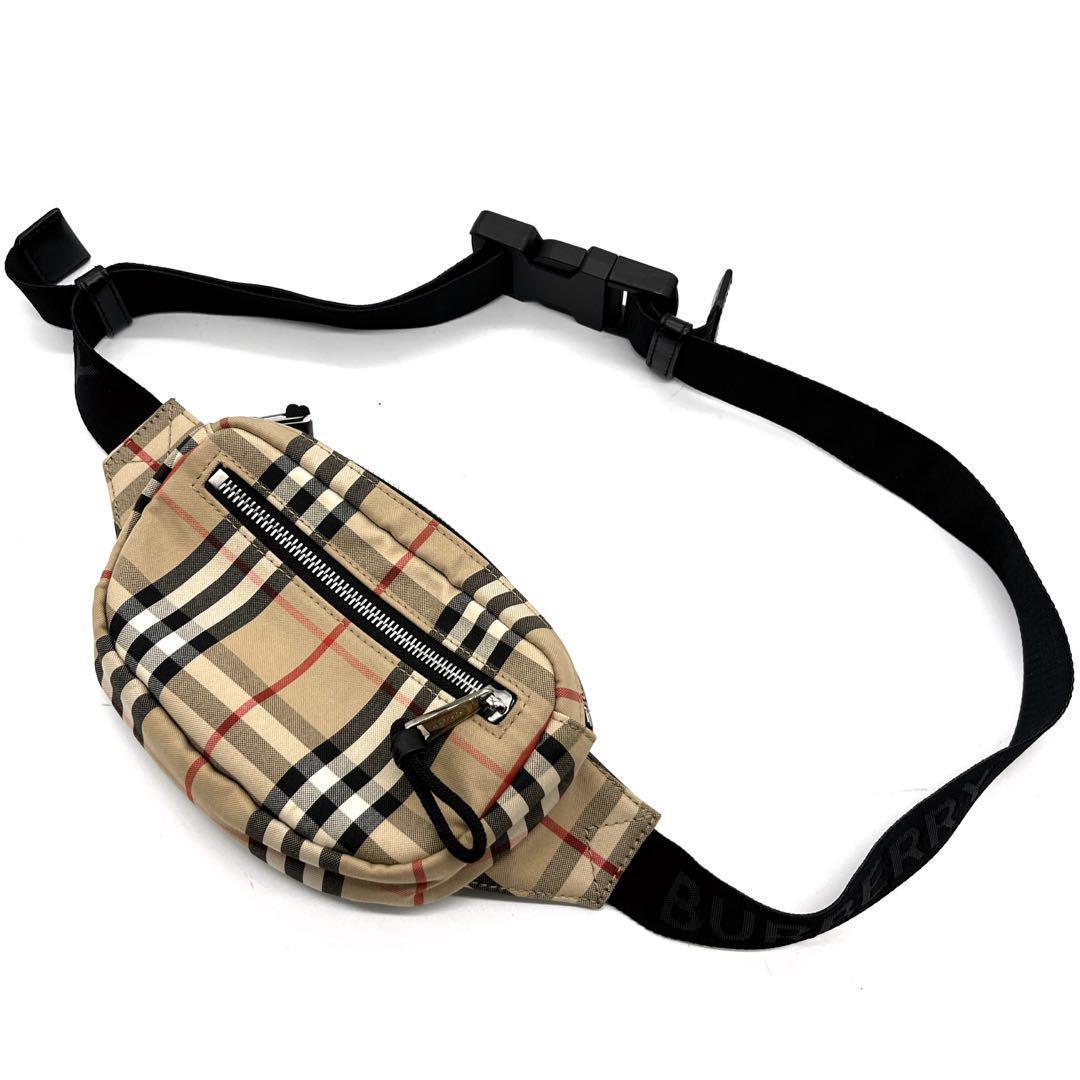 極美品✨BURBERRY ウエストバッグ ML CANNON アーカイブベージュ