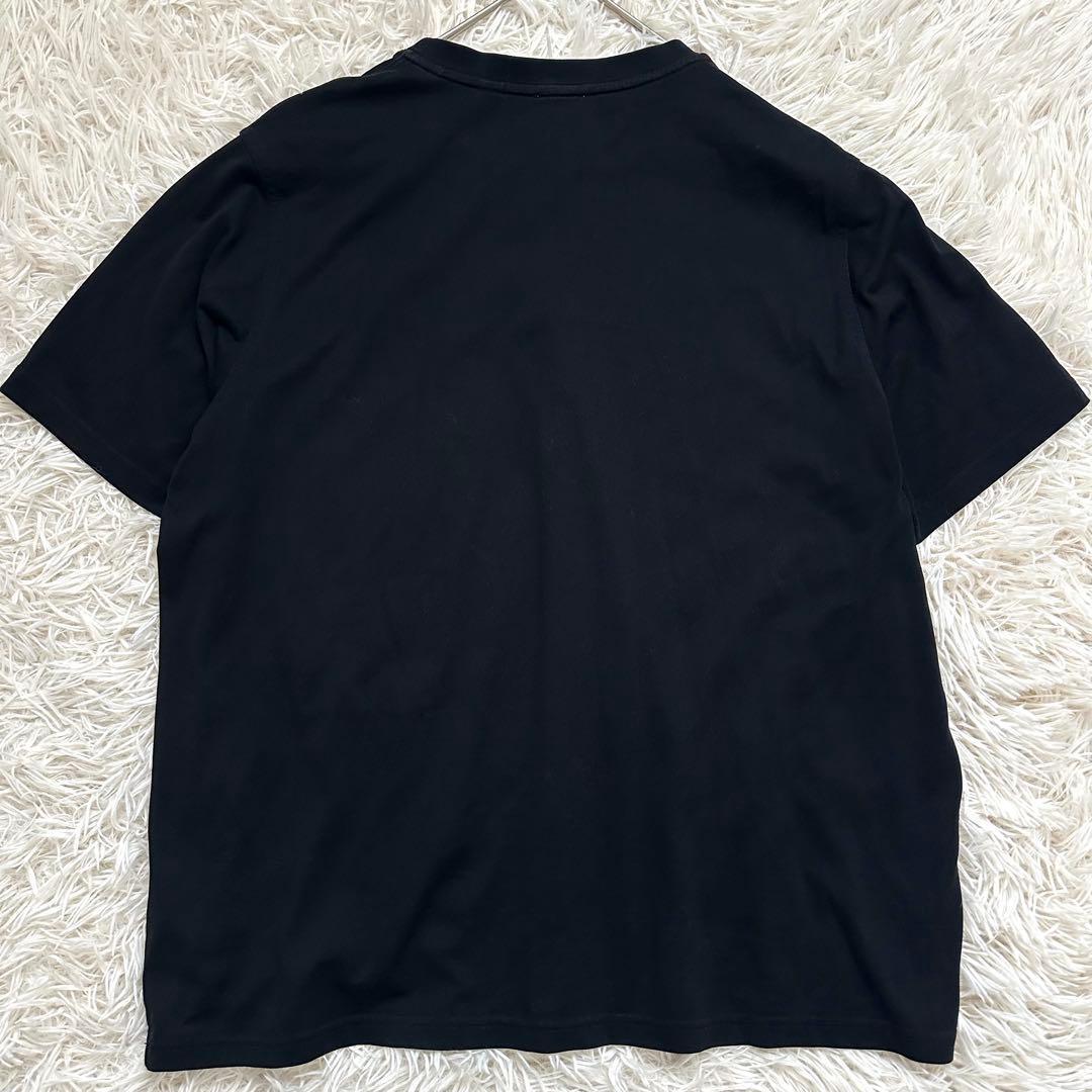 現行✨️バーバリー 半袖 デカ ロゴプリント Tシャツ ブラック ユニセックス
