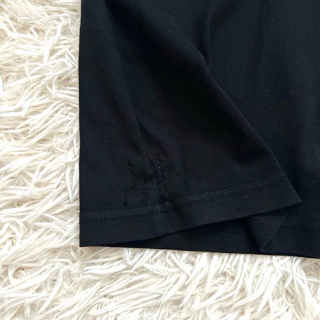 現行✨️バーバリー 半袖 デカ ロゴプリント Tシャツ ブラック ユニセックス