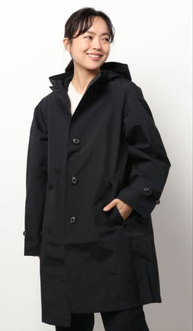 THE NORTH FACEジップインマグネボールドフーデッドコート M　黒