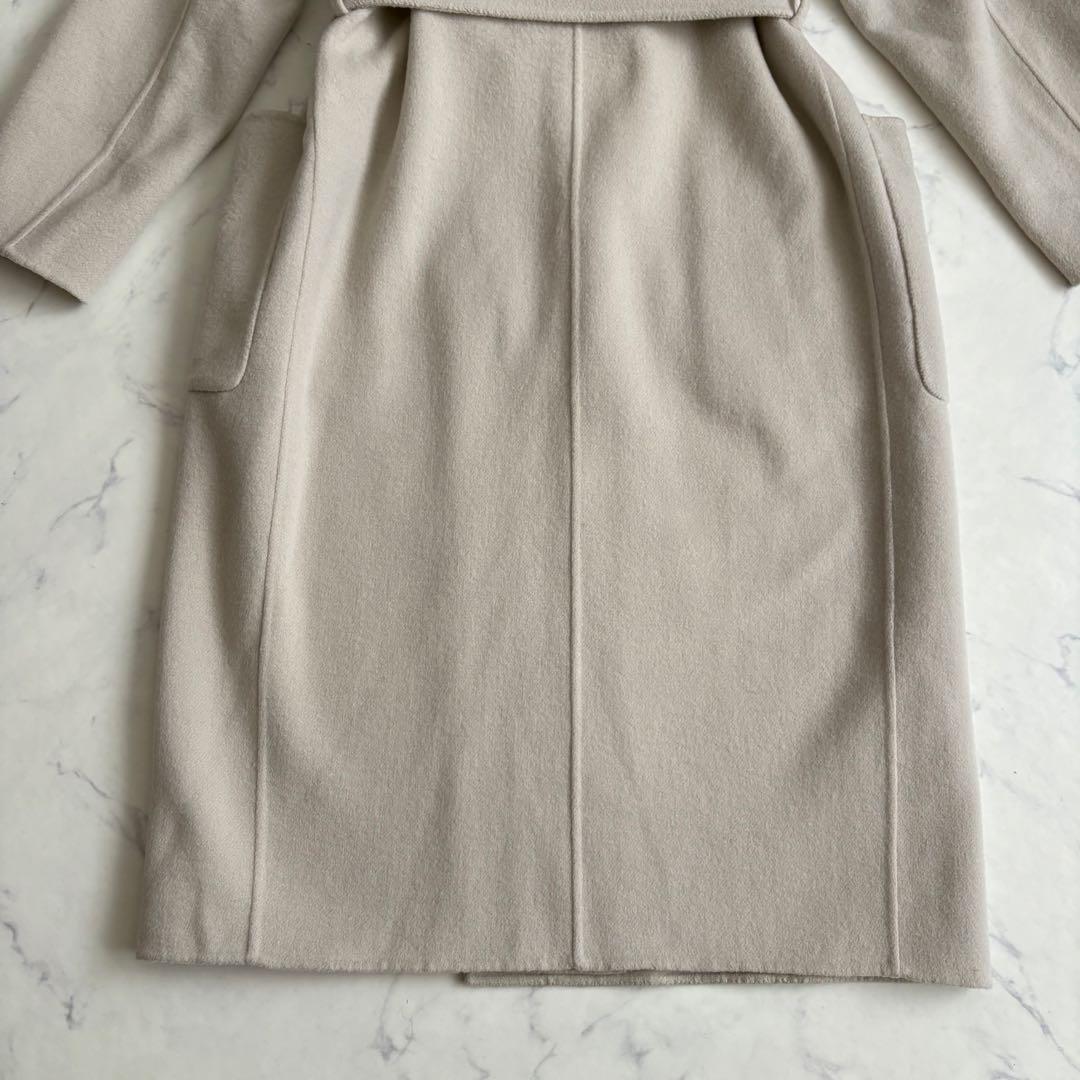 UNITED ARROWS UBCS リバー スタンドノーカラー コート ベルト