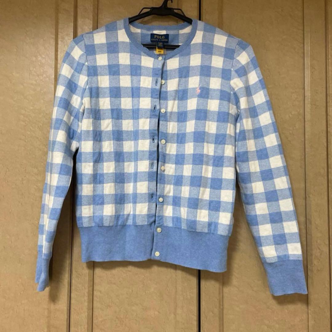 ラルフローレン　ギンガムチェック　キッズXL（16）