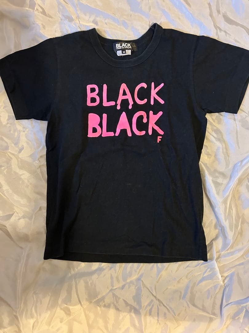 COMME des GARÇONS 黒 Tシャツ Mサイズ