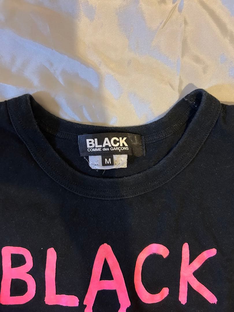 COMME des GARÇONS 黒 Tシャツ Mサイズ
