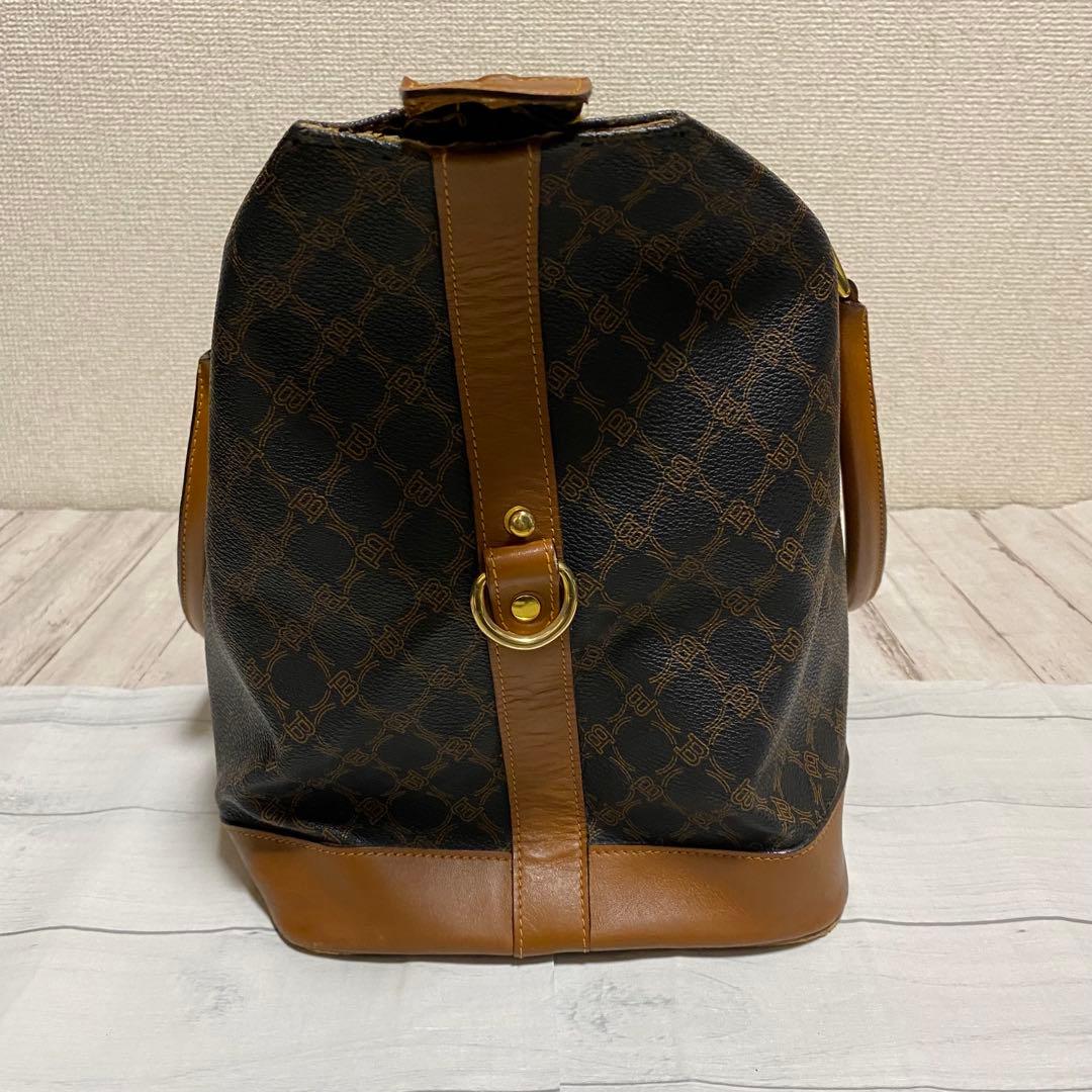 バリー BALLY ボストンバッグ ダークブラウン