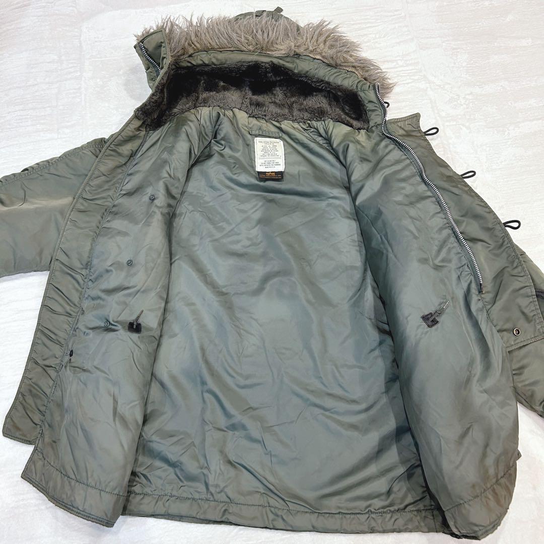 ALPHA INDUSTRIES N-3B フライトジャケット ミリタリー L