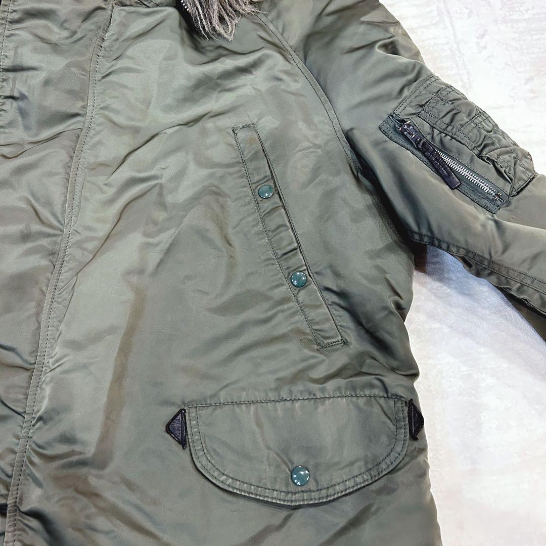 ALPHA INDUSTRIES N-3B フライトジャケット ミリタリー L
