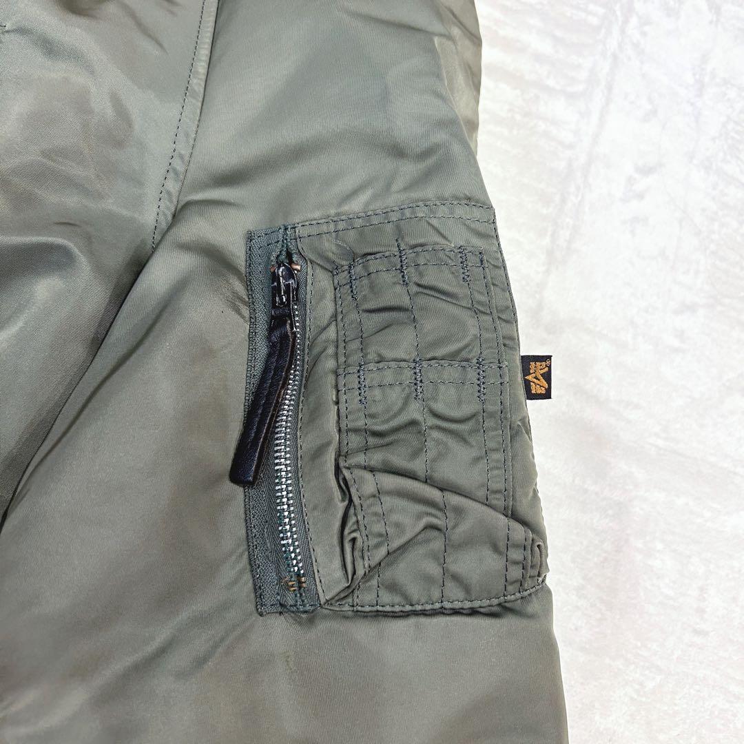 ALPHA INDUSTRIES N-3B フライトジャケット ミリタリー L