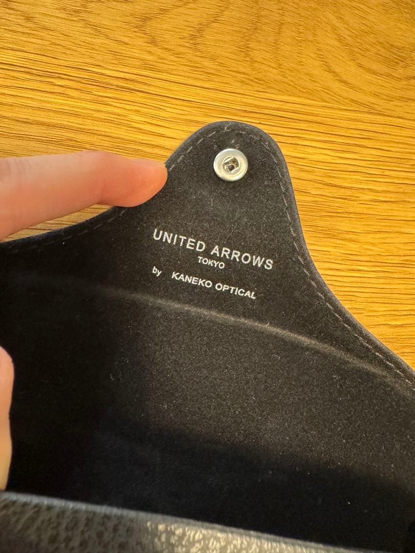 極美品 UNITED ARROWS 金子眼鏡コラボ ブラウン サングラス