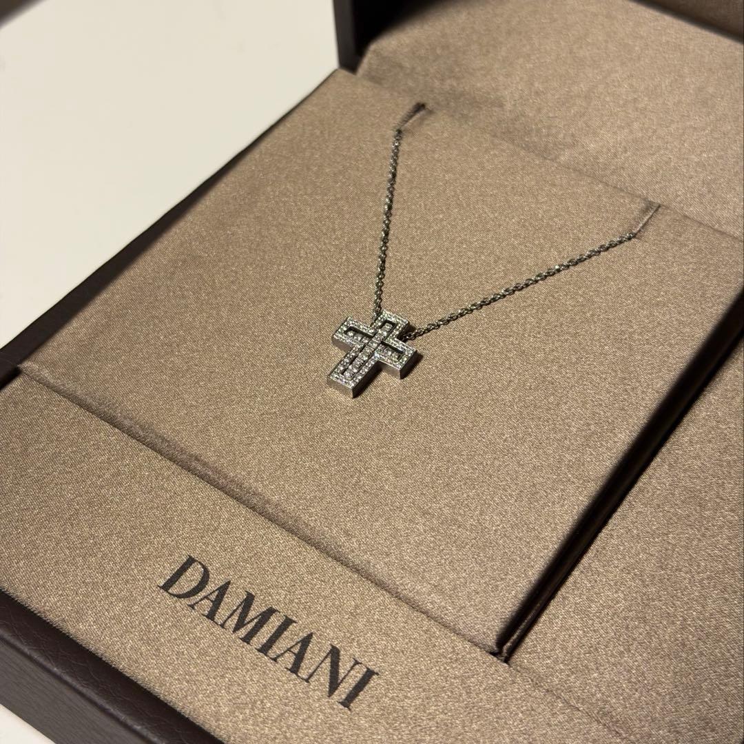 ダミアーニ DAMIANI ベルエポック ダイヤ ネックレス XXS 750刻印