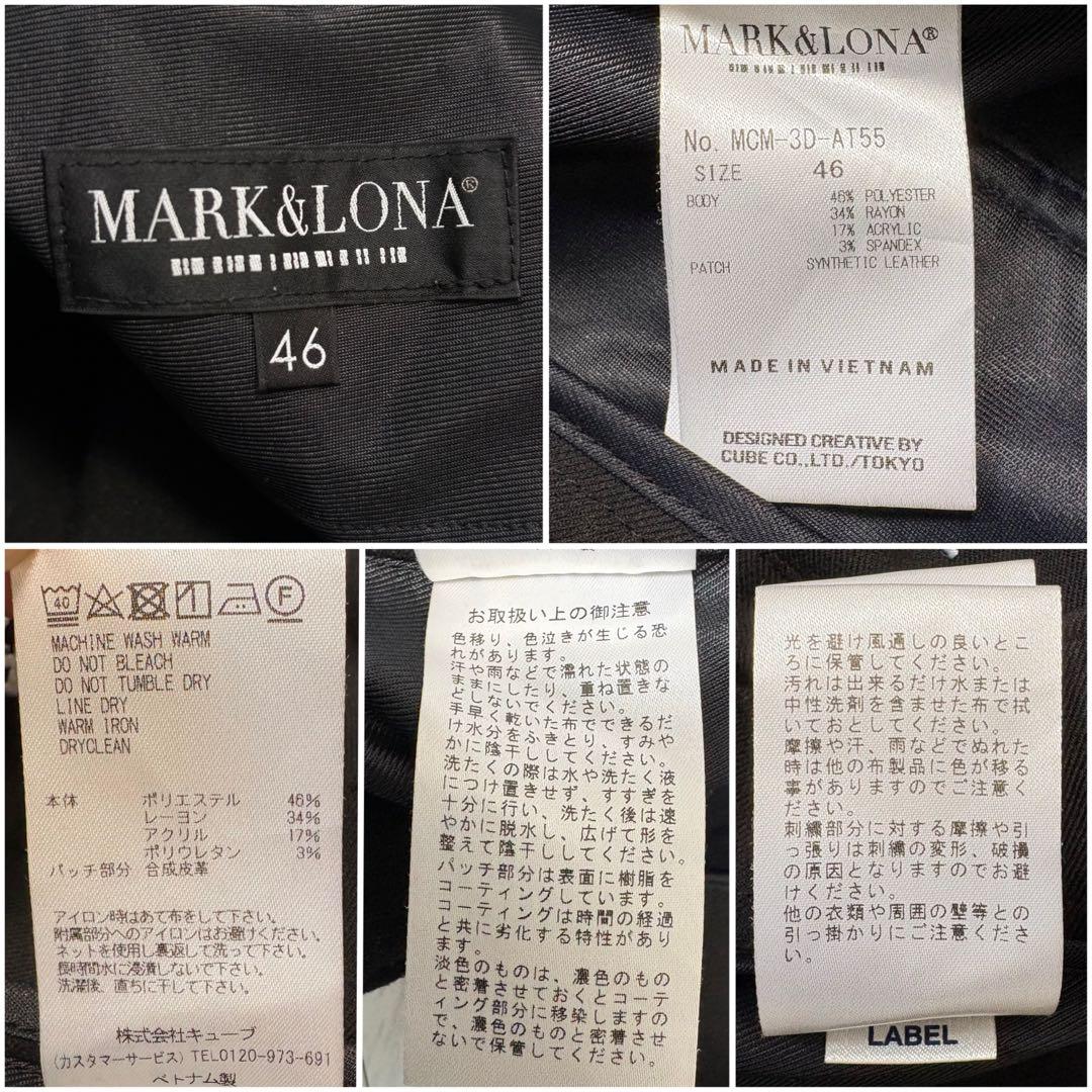 極美品 23年モデル⭐️MARK&LONA CD9-SFPT PANTS 黒 46