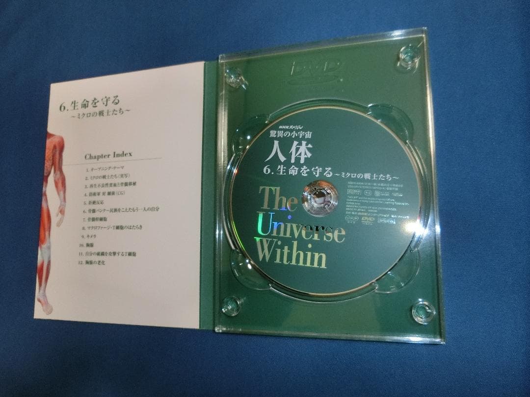 ☆美品☆送料込み☆驚異の小宇宙 人体DVDーBOX ６枚組☆
