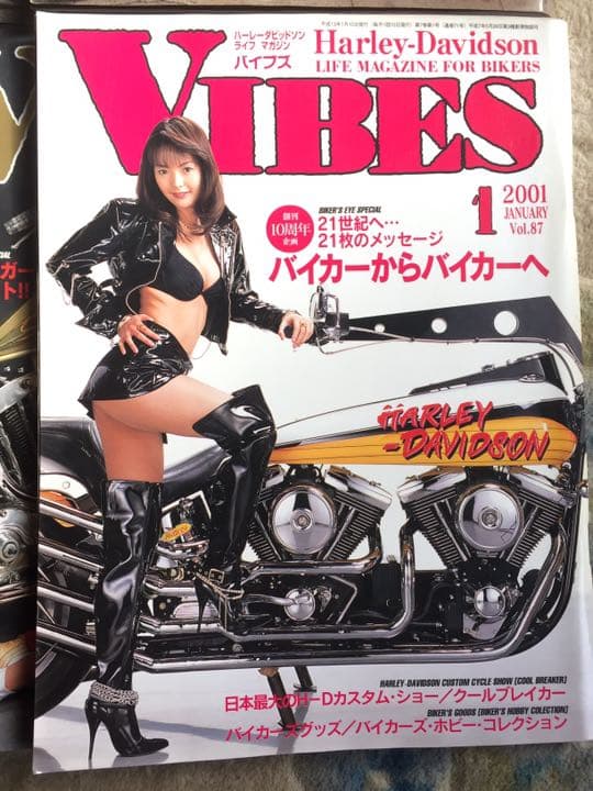 VIBES バイブズ ハーレーダビッドソン 2001年 1月から12月号