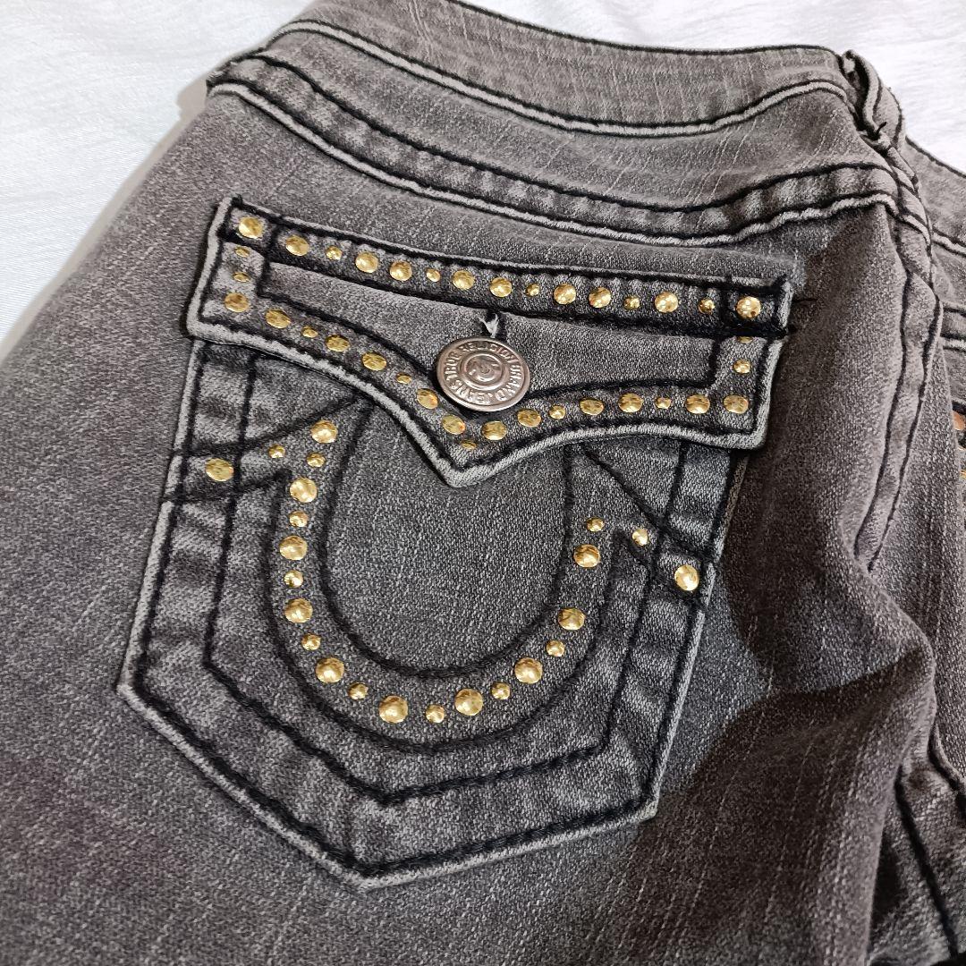 TRUE RELIGION y2k デニム アメリカ製27　ローライズスキニー