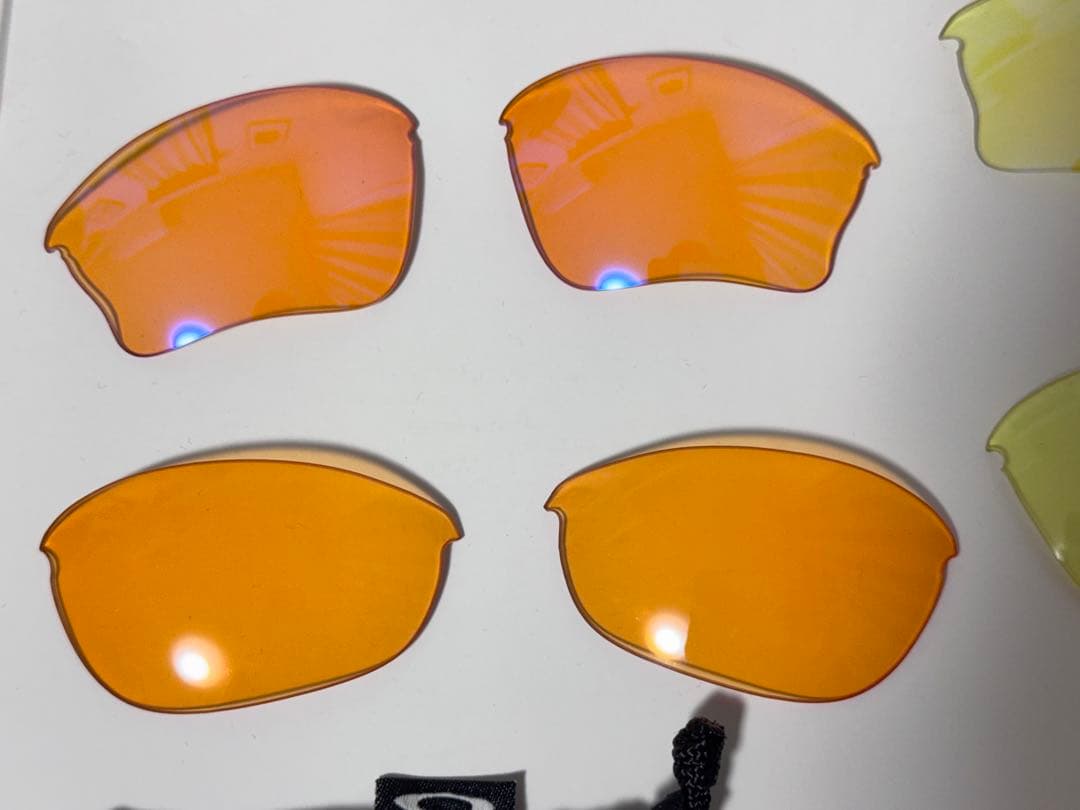 【純正】OAKLEY サングラス ハーフジャケット1.0の替えレンズ　４組