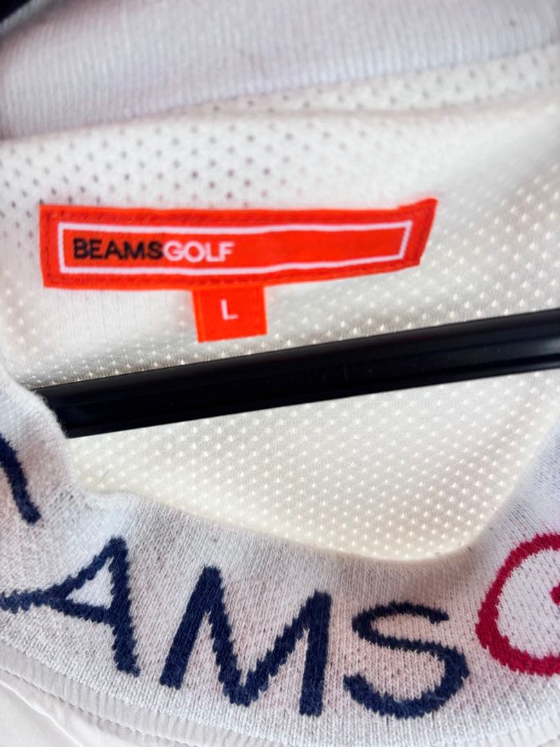 BEAMS GOLF 長袖ジャケット L ホワイト