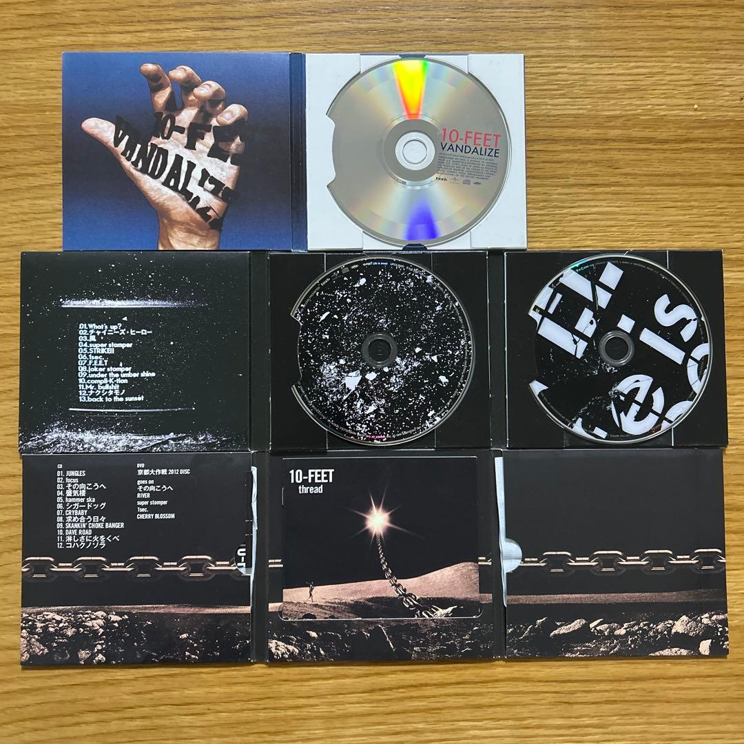 10-FEET CD アルバム 全9枚 セット 初回限定盤 CD+DVD