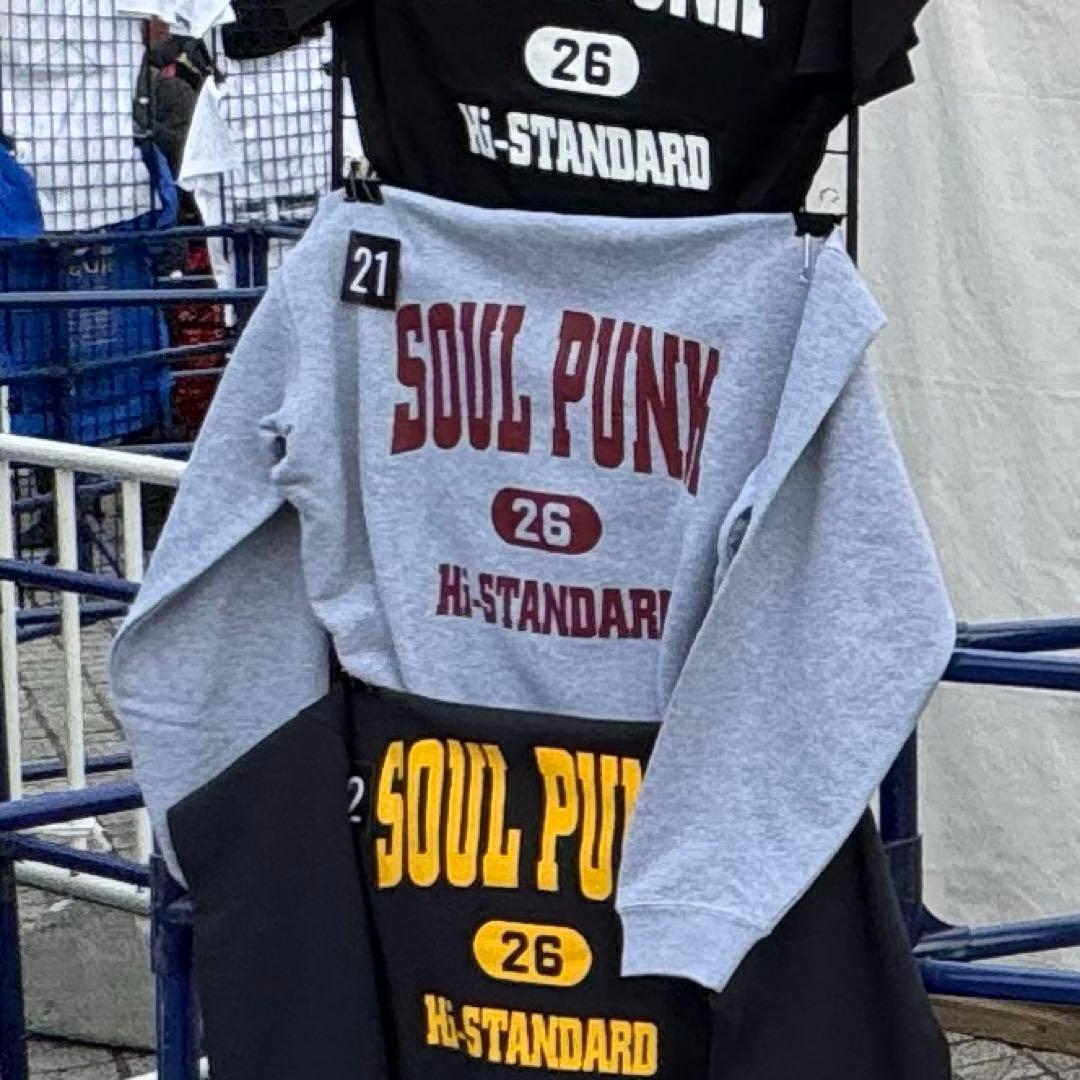 Hi-STANDARD SOUL PUNK CREW SWEATグレー XL
