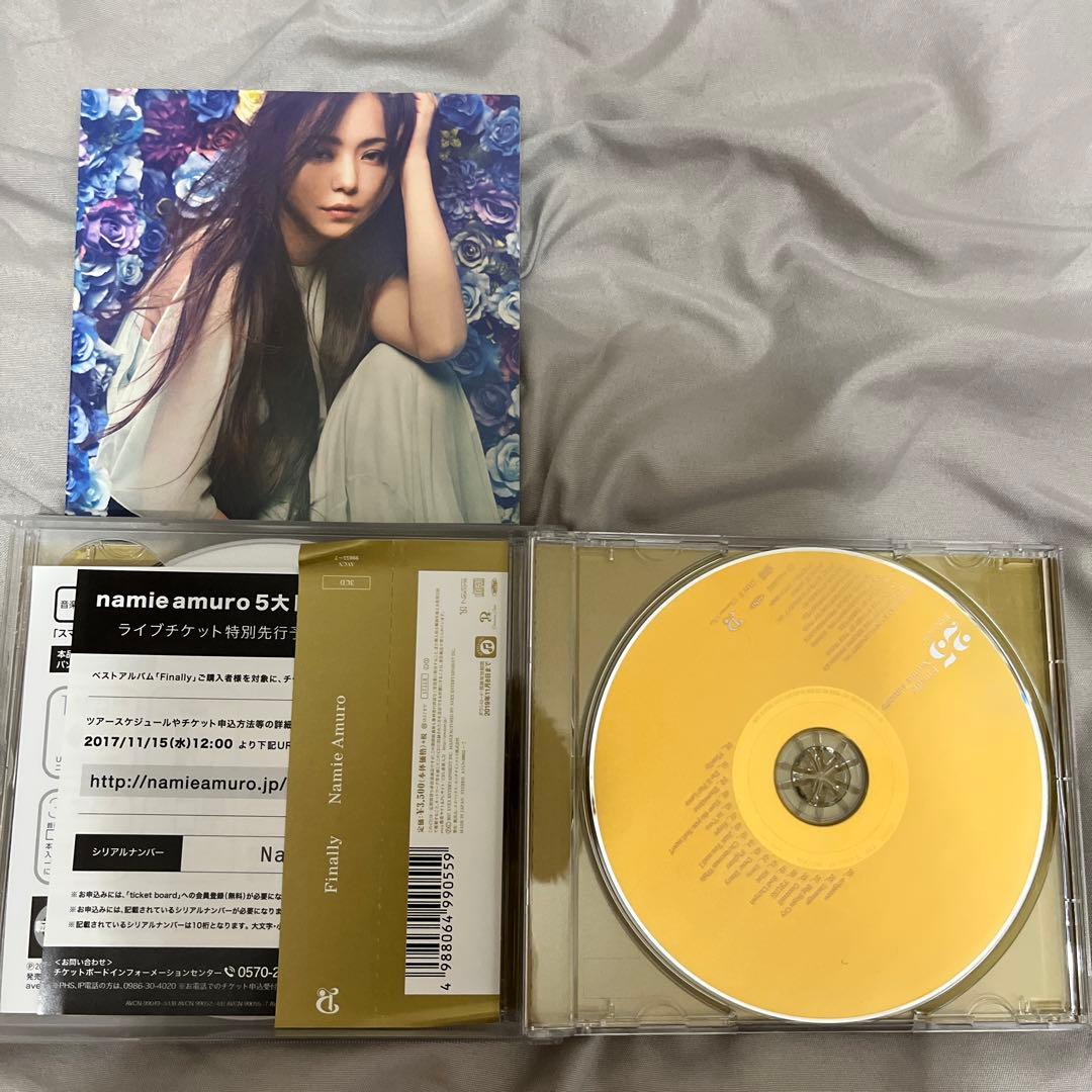 安室奈美恵 Finally DVD＋CD＋特典 セット