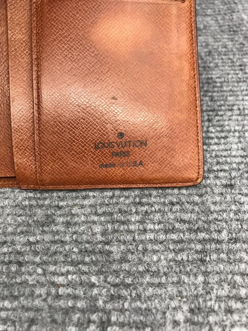 LOUIS VUITTON　二つ折り財布　がま口　モノグラム　328