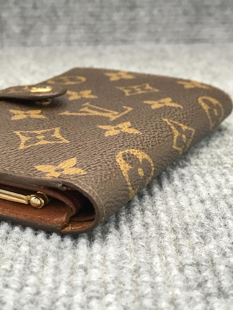 LOUIS VUITTON　二つ折り財布　がま口　モノグラム　328