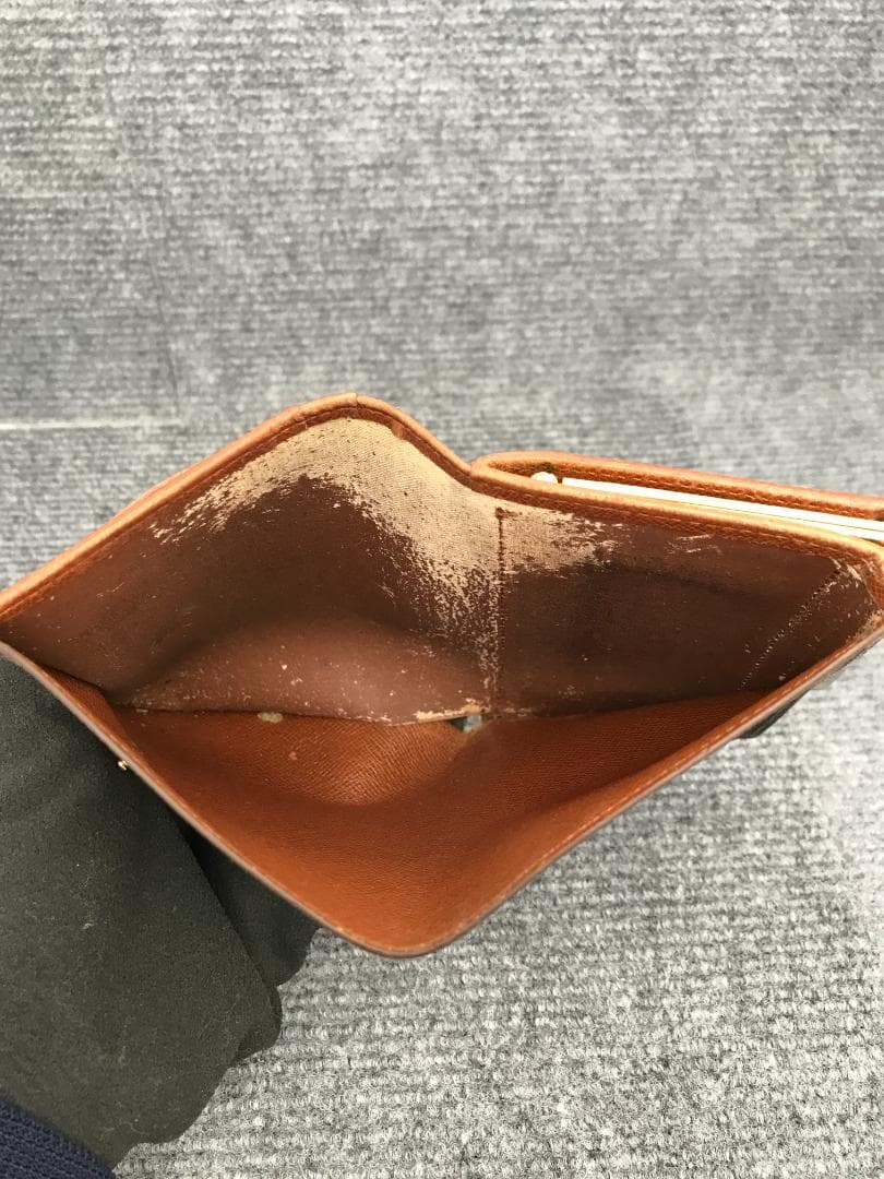 LOUIS VUITTON　二つ折り財布　がま口　モノグラム　328