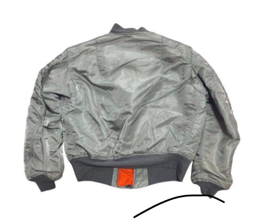 90s USA製 ALPHA Ma-1 bomber jacket