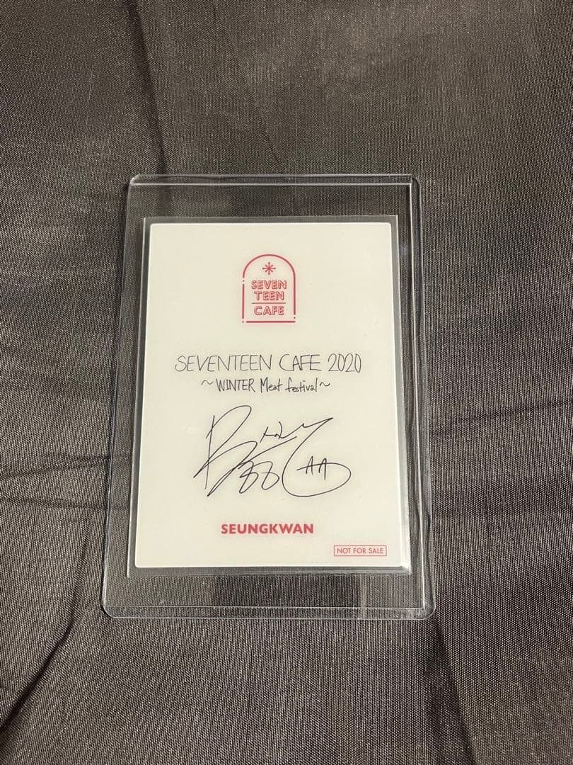 SEVENTEEN CAFE 2020 セブチカフェ スングァン EC トレカ