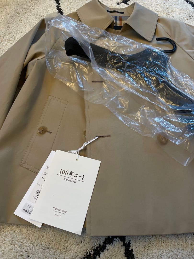 新品未使用 SANYO 100年コート ショート丈 UNISEX