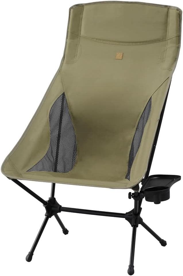 新品 未使用 HUGEL アイリスオーヤマ アウトドアチェア ハイバックタイプ