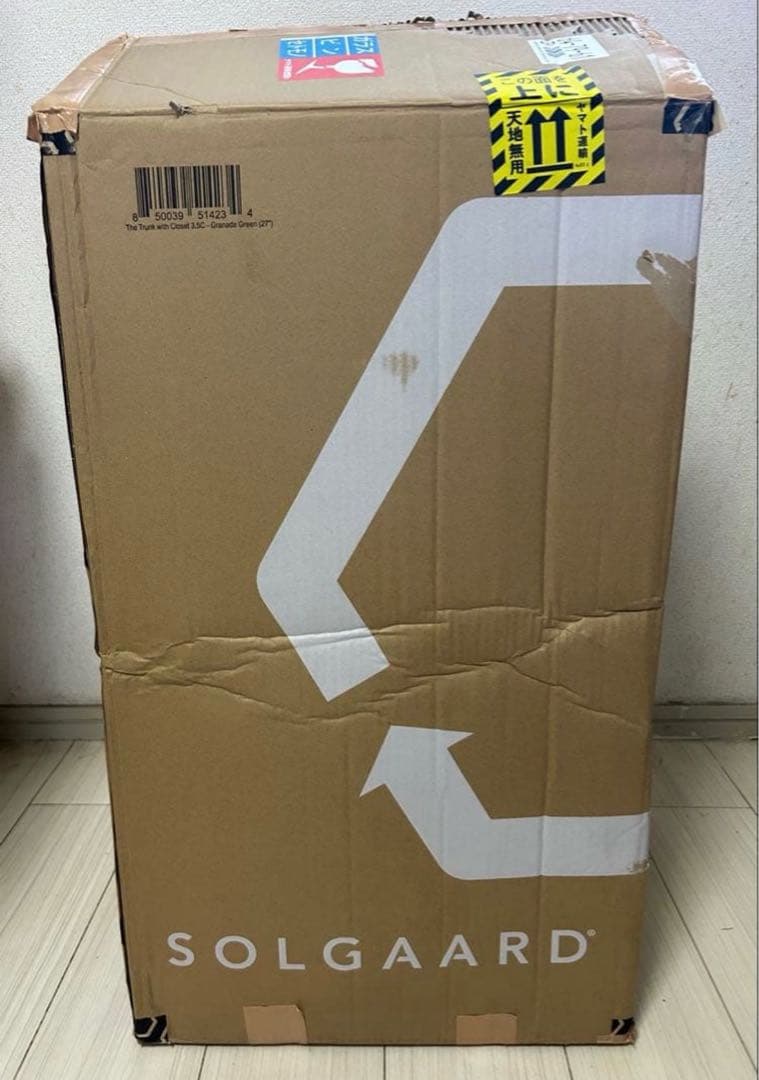 Solgaard 91L Trunk Closet スーツケース 美品