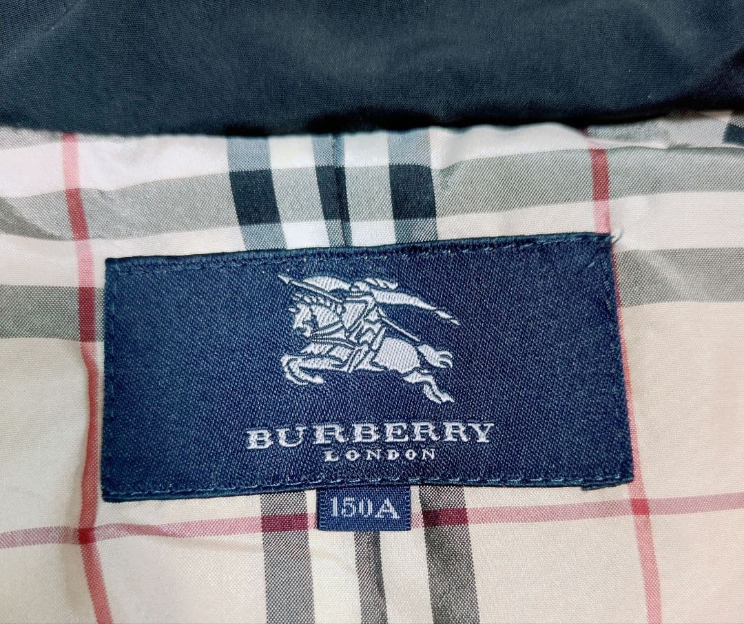 BURBERRY LONDON バーバリー ロングコート ノバチェック Aライン