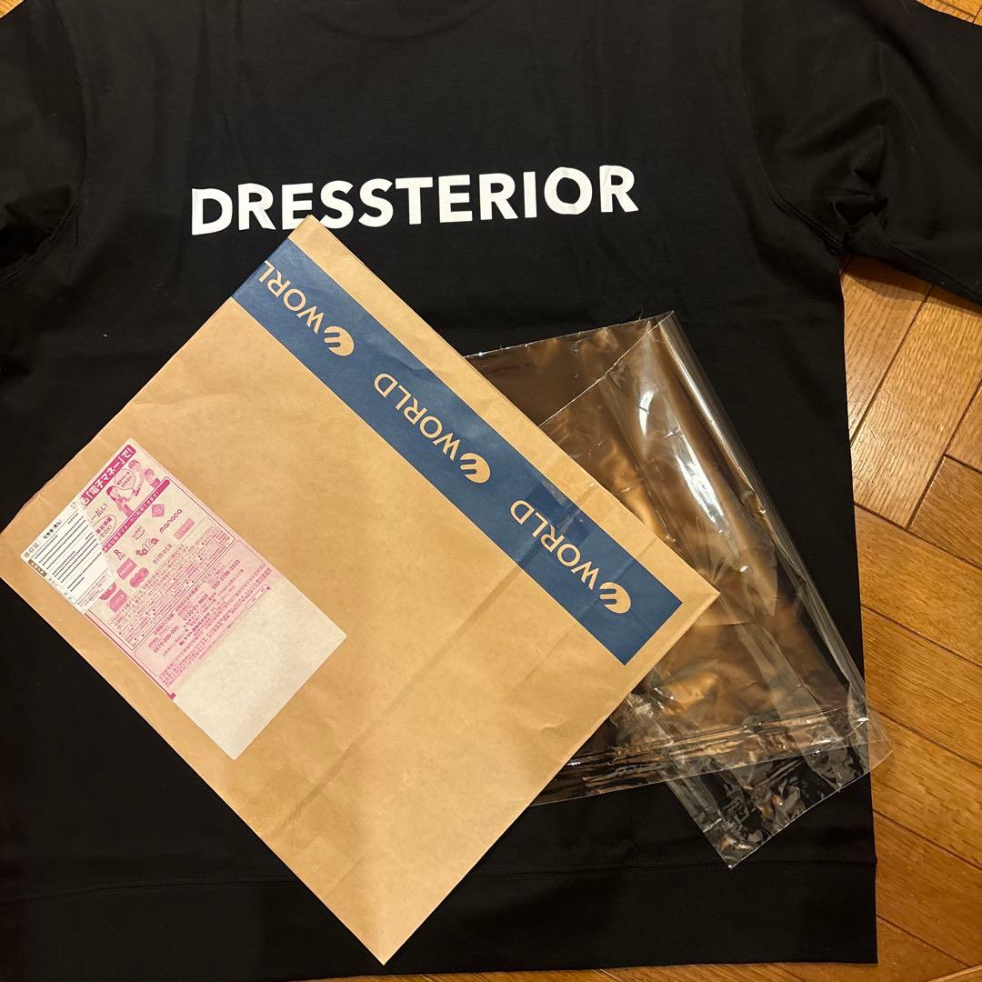 【DRESSTERIOR】CLEAR COTTON オーバーフィットTシャツ