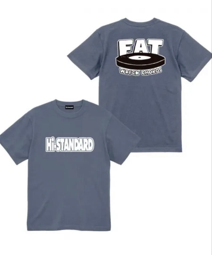 Hi-STANDARD SNB TOUR HS × FAT T-shirt XL