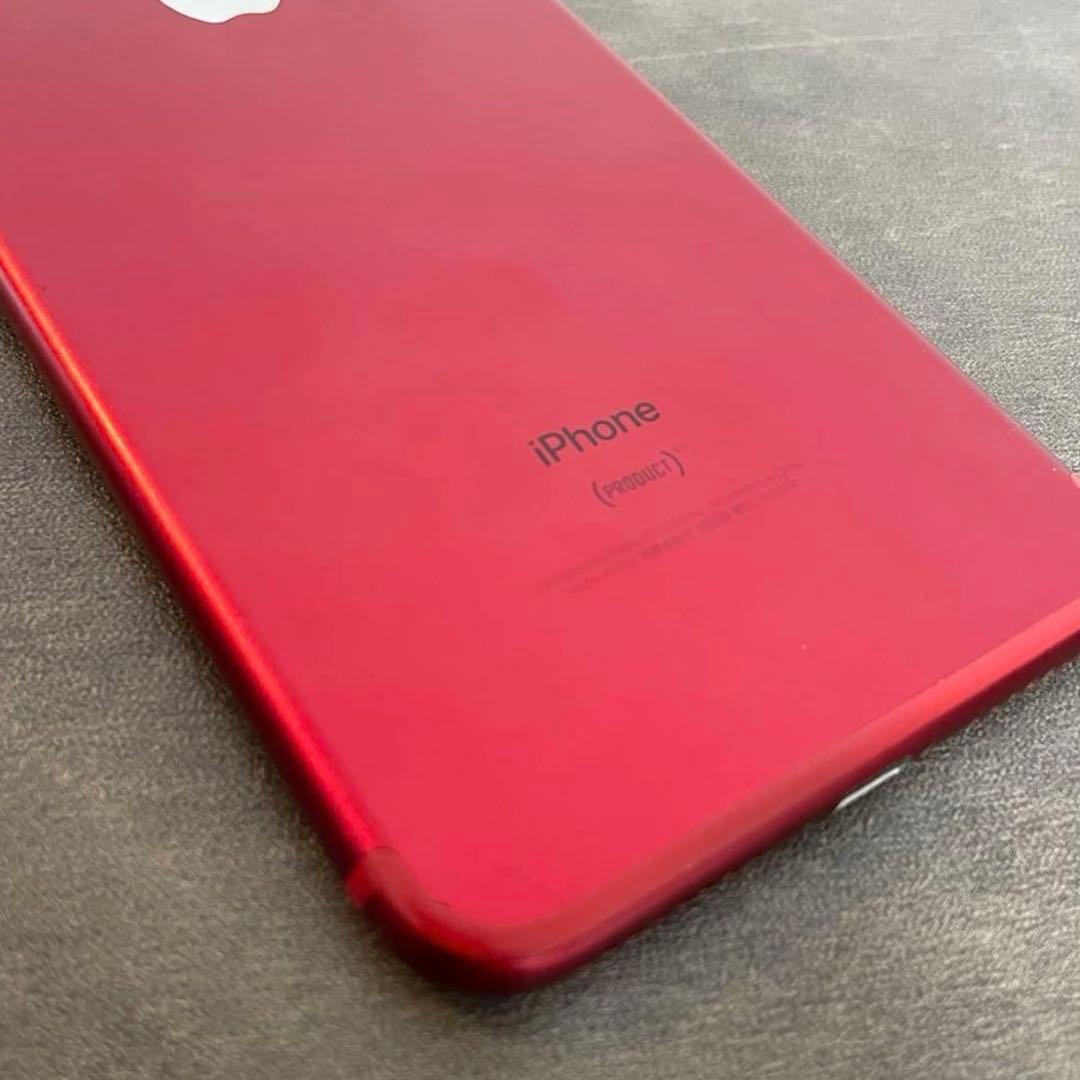Phone 7 Plus 256GB RED SIMフリー バッテリー96% 赤