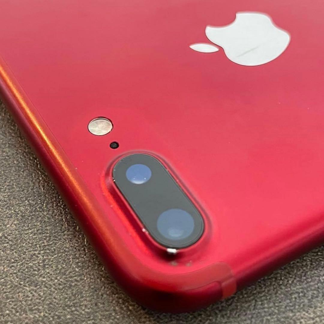 Phone 7 Plus 256GB RED SIMフリー バッテリー96% 赤